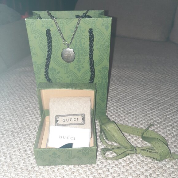 Authentic Gucci Lion Pendant Silver - Picture 5 of 5